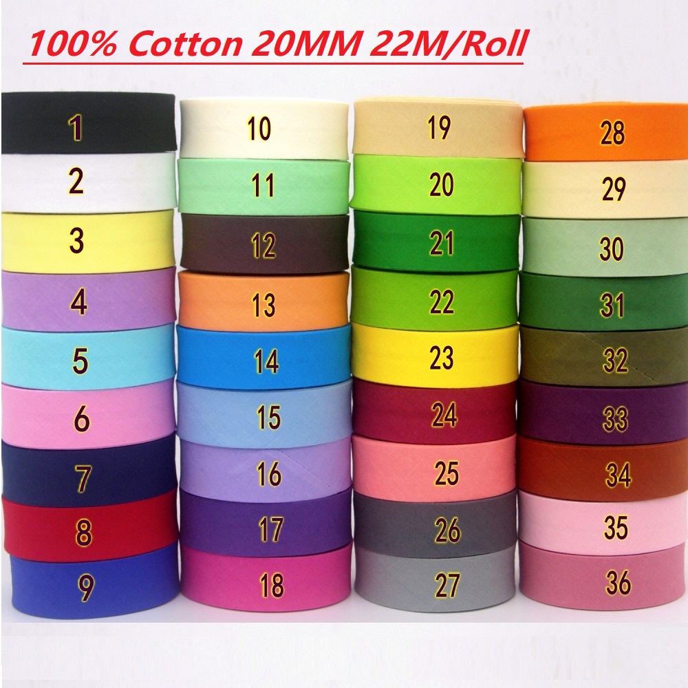 Ribbon Organza Roll - Taśma bawełniana 100% o długości 22