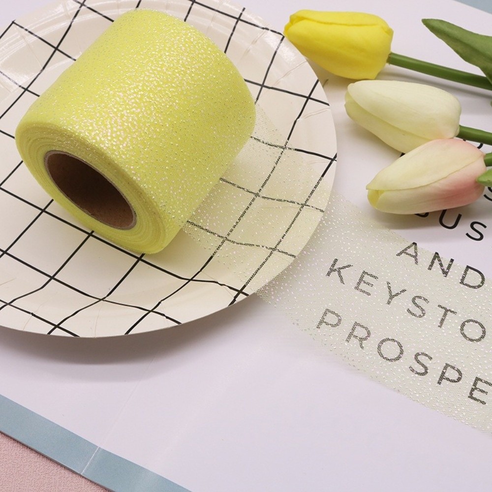 6CM 25 Jardów Kryształowe Wstą – Ribbon Organza Roll recenzja i cena