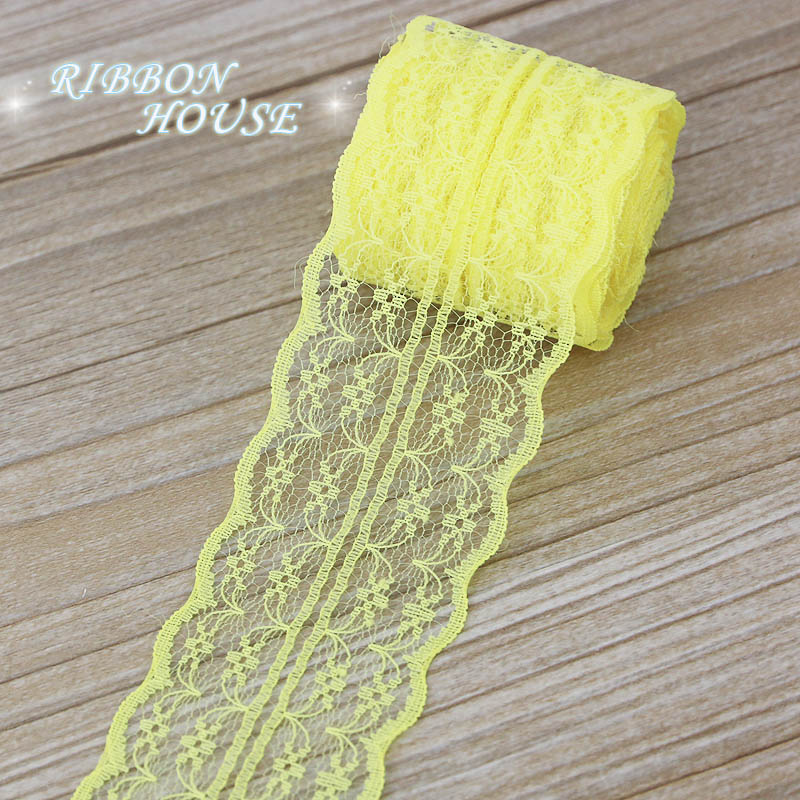(5 jardów/rolka) 45mm Biała ko – Ribbon Organza Roll recenzja i cena