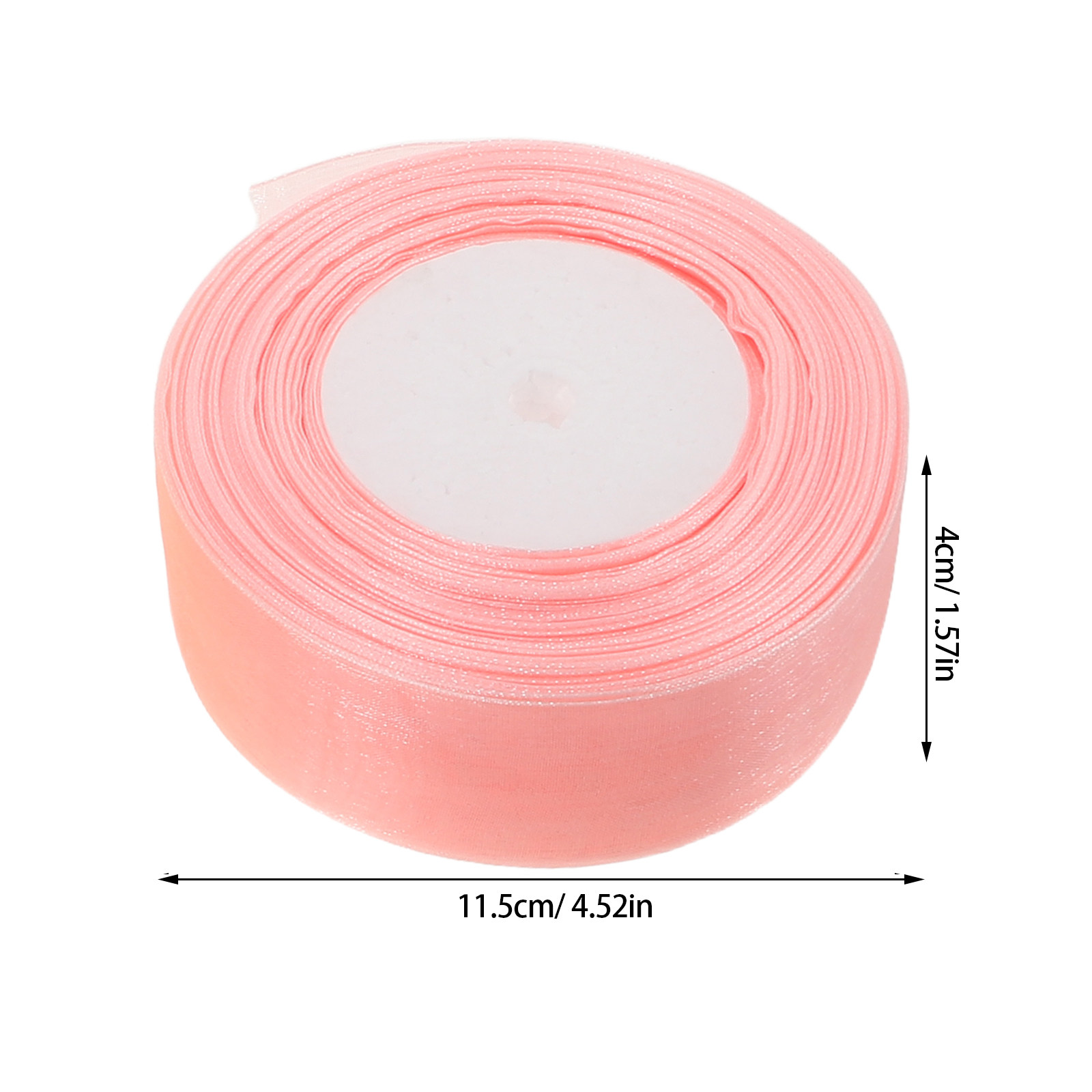 3 Rolki Przezroczystej Organzy – Ribbon Organza Roll recenzja i cena