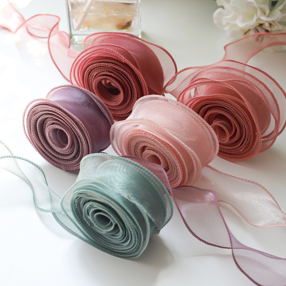 Rolka wstążki satynowej 40 mm  – Ribbon Organza Roll recenzja i cena