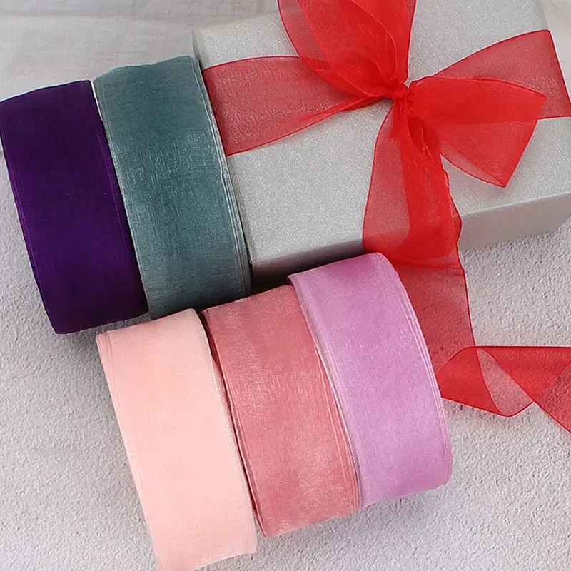 Wstążka szyfonowa organza 4 cm – Ribbon Organza Roll recenzja i cena