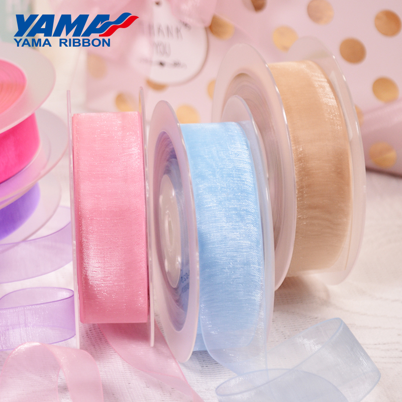 YAMA z przeźroczystej organzy  – Ribbon Organza Roll recenzja i cena