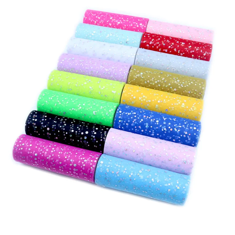 Brokatowe cekiny rolka z tiulu – Ribbon Organza Roll recenzja i cena