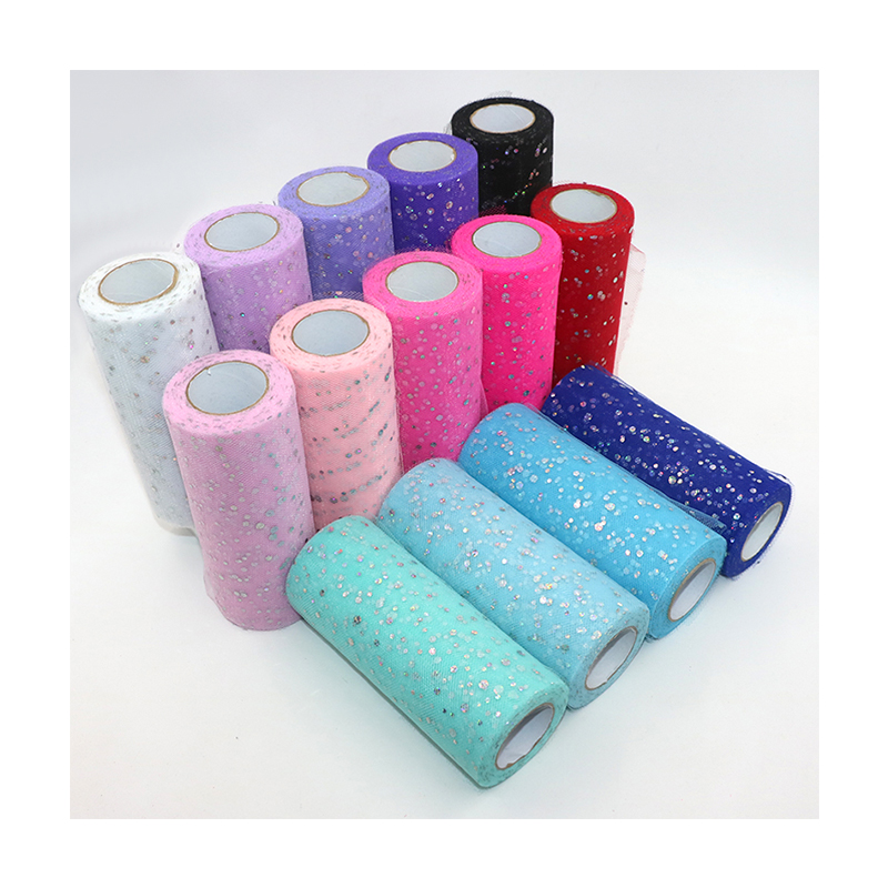 Brokatowa cekinowa rolka tiulu – Ribbon Organza Roll recenzja i cena