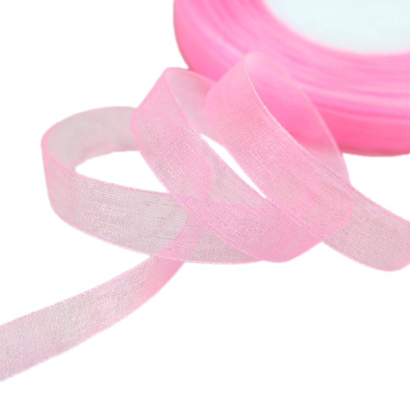 (50 jardów/rolka) 12mm Wstążki – Ribbon Organza Roll recenzja i cena